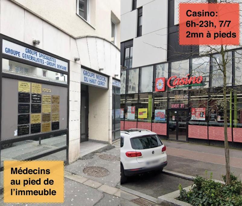 Studio 30M2 - Au Pied De La Gare - Parking Cergy Exterior photo